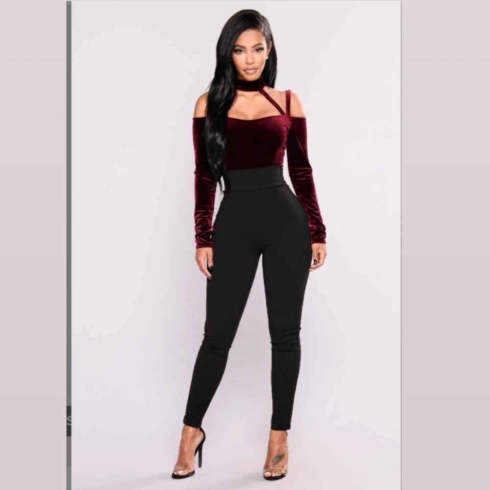 Fashion Nova Brielle high rise pants